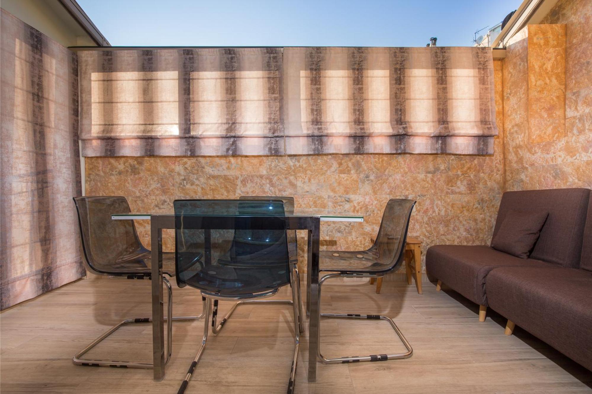 Cosy Apartment With Terrace Near Metro Station Атина Екстериор снимка